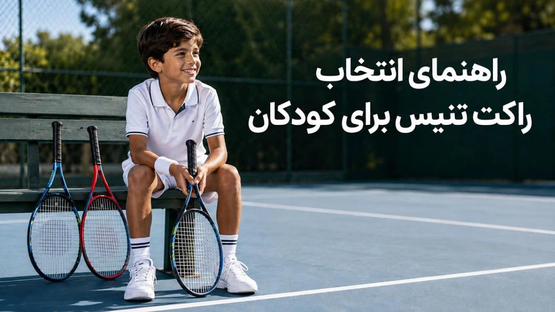 راهنمای انتخاب راکت تنیس برای کودکان راهنمای انتخاب راکت تنیس برای کودکان