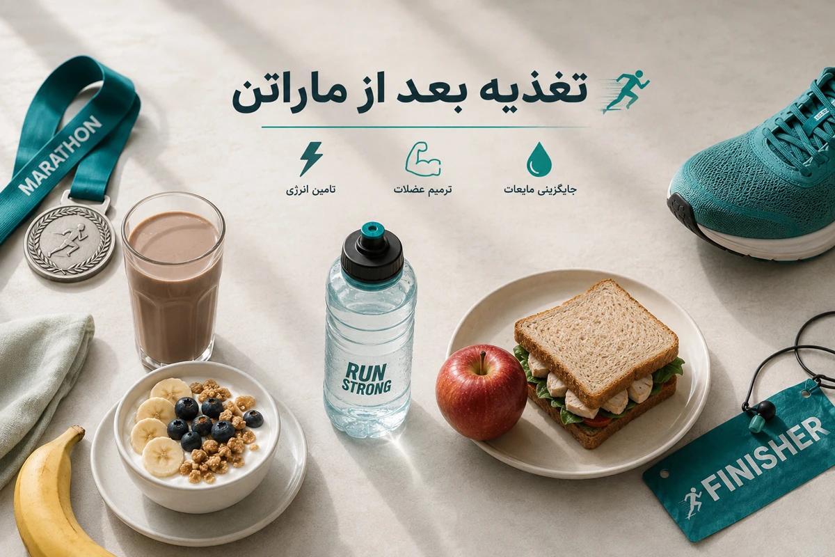 اصول تغذیه بعد از ماراتن