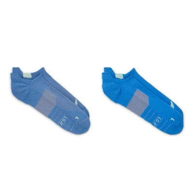 لباس رانینگ نایک Nike Multiplier No-Show Running Socks 2Pr Blue