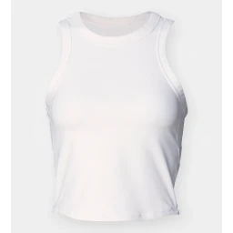 تاپ تنیس نایک Nike One Fitted Women's Dri-FIT Cropped Tank Top White