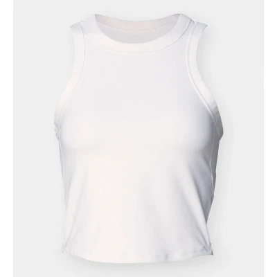 تاپ تنیس نایک Nike One Fitted Women's Dri-FIT Cropped Tank Top White