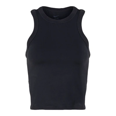 تاپ تنیس نایک Nike One Fitted Women's Dri-FIT Cropped Tank Top Black