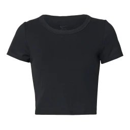 تاپ تنیس نایک Nike One Fitted Women's Dri-FIT Short-Sleeve Cropped Top Black