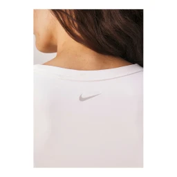 تاپ تنیس نایک Nike One Fitted Women's Dri-FIT Short-Sleeve Cropped Top White