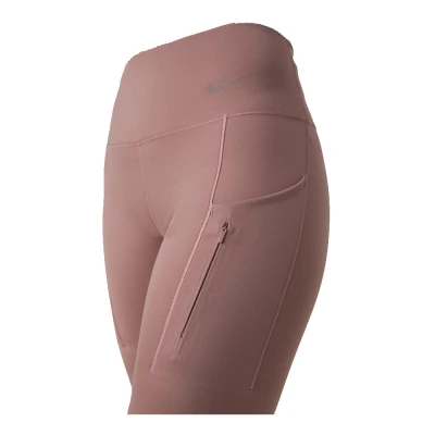 شلوارک تنیس نایک Nike Go Women's Firm-Support Mid-Rise 20cm Biker Shorts Burnt Sunrise