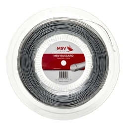 زه راکت ام اس وی MSV Bussard 125 Tennis String (200m Reel) ‌Silver