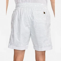 شلوارک تنیس نایک Nike Dri-FIT Court Heritage Men's 15cm Tennis Shorts White