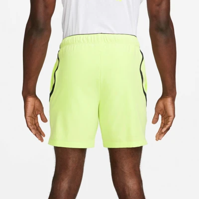 شلوارک تنیس نایک Nike Dri-FIT Court Advantage Men's 18cm Tennis Shorts Lemon