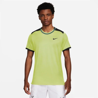 تیشرت نایک Nike Dri-FIT Court Advantage Tennis T-Shirt light Lemon Twist