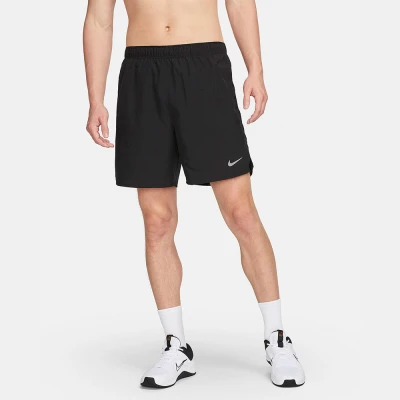 لباس رانینگ نایک Nike Challenger Men's Dri-FIT 18cm Brief-Lined Running Shorts Black