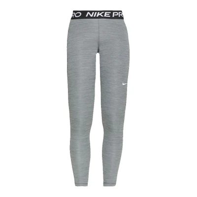 شلوار و لگینگ زنانه نایک Nike Pro Mid-Rise Mesh-Panelled Women's Leggings Grey