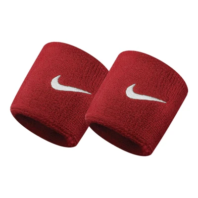 مچ بند تنیس نایک Nike Swoosh Wristbands 2 Pack Varsity Red/White