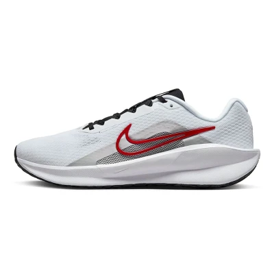 کفش رانینگ نایک Nike Downshifter 13 Men's Road Running Shoes White/Light Smoke Grey