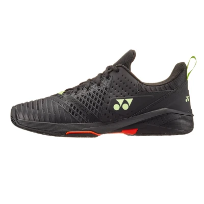 کفش تنیس یونکس Yonex Men's Power Cushion Sonicage 3 Black/Lime