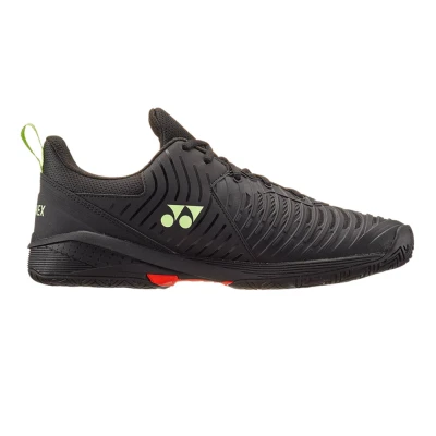 کفش تنیس یونکس Yonex Men's Power Cushion Sonicage 3 Black/Lime