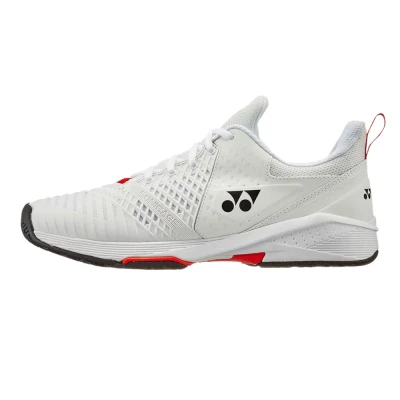 کفش تنیس یونکس Yonex Men's Power Cushion Sonicage 3 White/Red