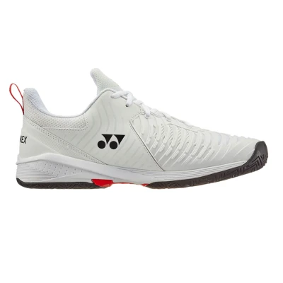 کفش تنیس یونکس Yonex Men's Power Cushion Sonicage 3 White/Red