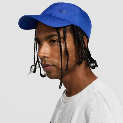 کلاه و نقاب نایک Nike Dri-FIT Club Unstructured Metal Swoosh Cap Game Royal
