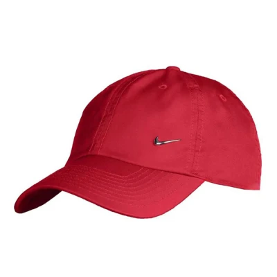 کلاه و نقاب نایک Nike Dri-FIT Club Unstructured Metal Swoosh Cap Red