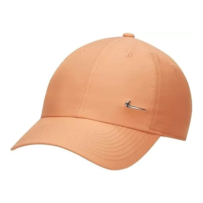 کلاه و نقاب نایک Nike Dri-FIT Club Unstructured Metal Swoosh Cap Orange