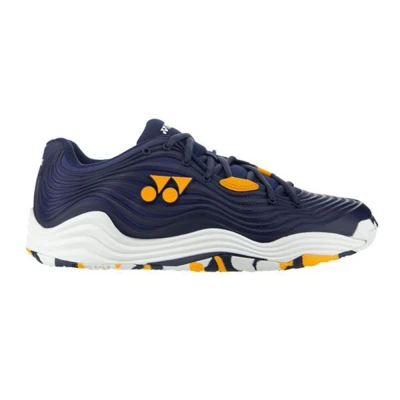 کفش تنیس یونکس Yonex Men's Power Cushion Fusion Rev 5 Clay Navy/Orange