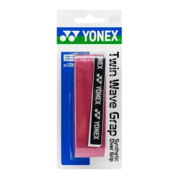 اورگریپ راکت تنیس یونکس Yonex Twin Wave Grap Synthetic Overgrip Wine Red