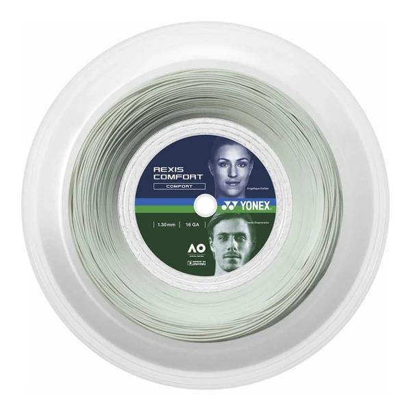 زه راکت یونکس Yonex Rexis Comfort 130 Tennis String (200m Reel) Cool White