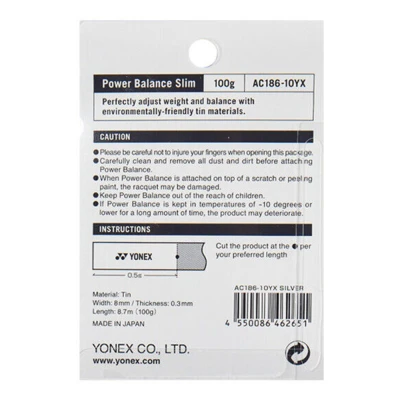 سایر محصولات یونکس Yonex Power Balance Slim (100 g)