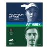 زه راکت یونکس Yonex PolyTour Strike 130 Tennis String (12m) Iron Gray