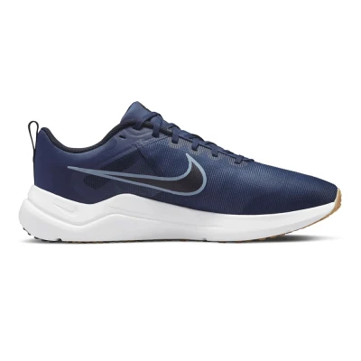 کفش رانینگ نایک Nike Downshifter 12 Men's Road Running Shoes Navy Blue