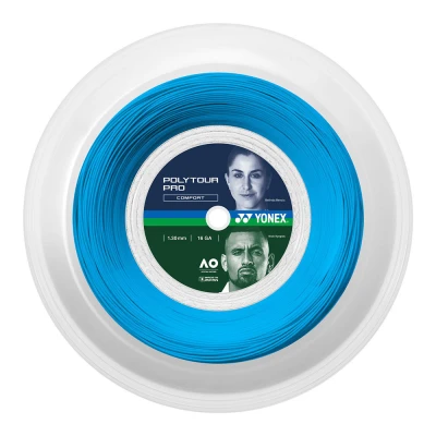زه راکت یونکس Yonex PolyTour Pro 130 Tennis String (200m Reel) Blue