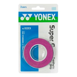 اورگریپ راکت تنیس یونکس Yonex Super Grap Overgrip French Pink (3 Wraps)