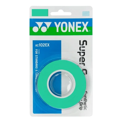 اورگریپ راکت تنیس یونکس Yonex Super Grap Overgrip Green (3 Wraps)