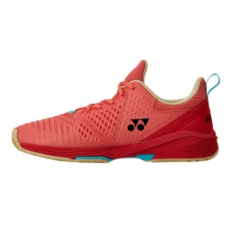 کفش تنیس یونکس Yonex Men's Power Cushion Sonicage 3 Coral Red