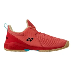 کفش تنیس یونکس Yonex Men's Power Cushion Sonicage 3 Coral Red