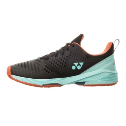 کفش تنیس یونکس Yonex Men's Power Cushion Sonicage 3 Clay Black / Sky Blue