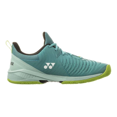 کفش تنیس یونکس Yonex Unisex Power Cushion Sonicage 3 Wide Smoke Blue