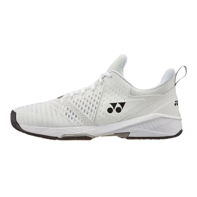 کفش تنیس یونکس Yonex Unisex Power Cushion Sonicage 3 Wide White/Black