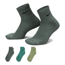 جوراب تنیس نایک Nike Everyday Plus Cushioned Ankle 3Pr Socks Multi-Color(2)