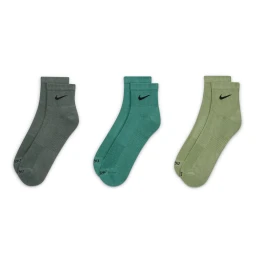 جوراب تنیس نایک Nike Everyday Plus Cushioned Ankle 3Pr Socks Multi-Color(2)