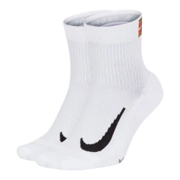 جوراب تنیس نایک Nike Multiplier Max Ankle Socks 2Pr White