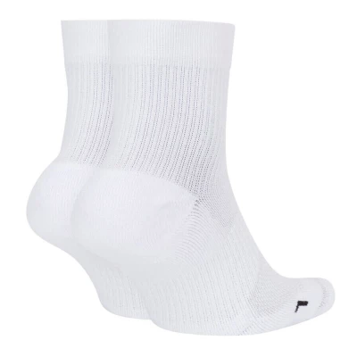 جوراب تنیس نایک Nike Multiplier Max Ankle Socks 2Pr White
