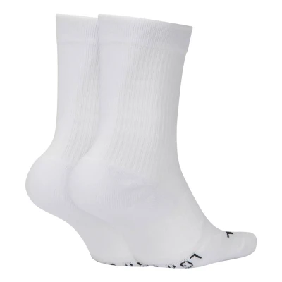 جوراب تنیس نایک Nike Multiplier Max Crew Socks 2Pr White