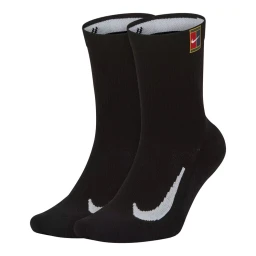 جوراب تنیس نایک Nike Multiplier Max Crew Socks 2Pr Black