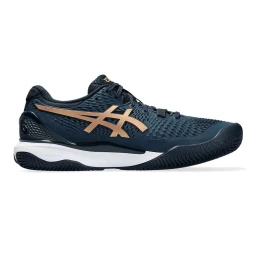 کفش تنیس اسیکس Asics Men's GEL-Resolution 9 Clay French Blue/Pure Gold