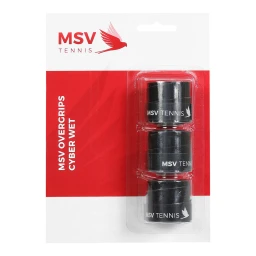 اورگریپ راکت تنیس ام اس وی MSV Overgrip Cyber Wet Black (3 Wraps)