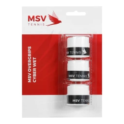 اورگریپ راکت تنیس ام اس وی MSV Overgrip Cyber Wet White (3 Wraps)