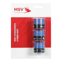 اورگریپ راکت تنیس ام اس وی MSV Overgrip Cyber Wet Blue (3 Wraps)