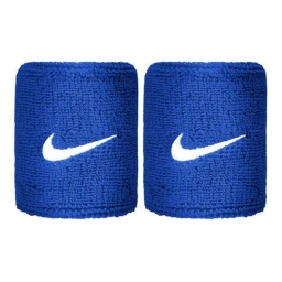 مچ‌ بند تنیس نایک Nike Swoosh Wristbands 2 Pack Royal Blue/White