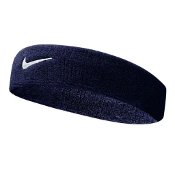 هدبند تنیس نایک Nike Swoosh Headband Obsidian/White